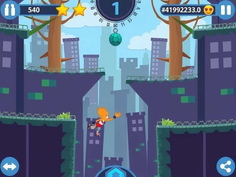 Nimble Ginger Runner Elite Game Screenshot